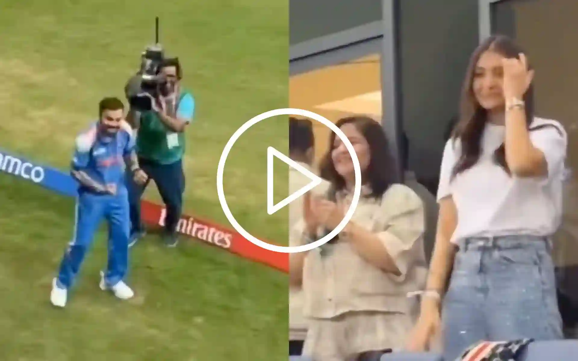 [Watch] Virat Kohli Flaunts His Charm As Anushka Sharma Adores Her Husband's Love